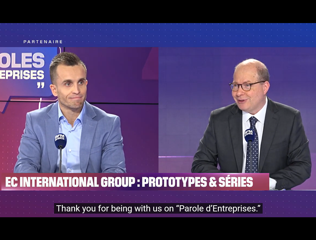 BFM Business : Jérémy Duchoud, CEO de EC International Group